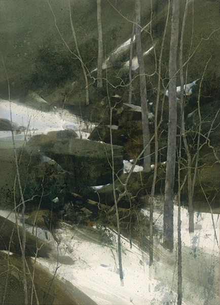 簡忠威-枯木與殘雪